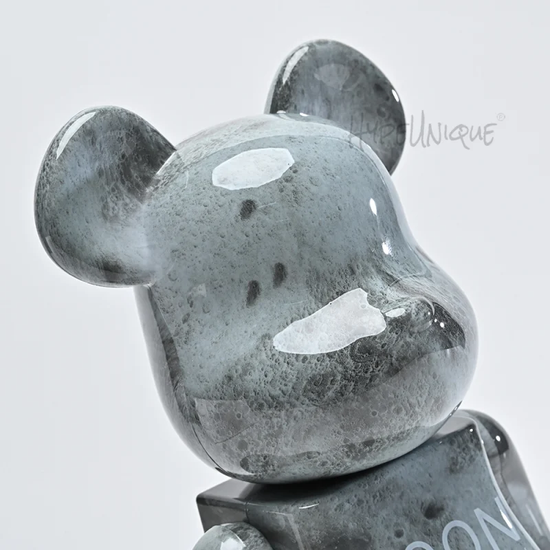 Bearbrick Moon 400% Grey