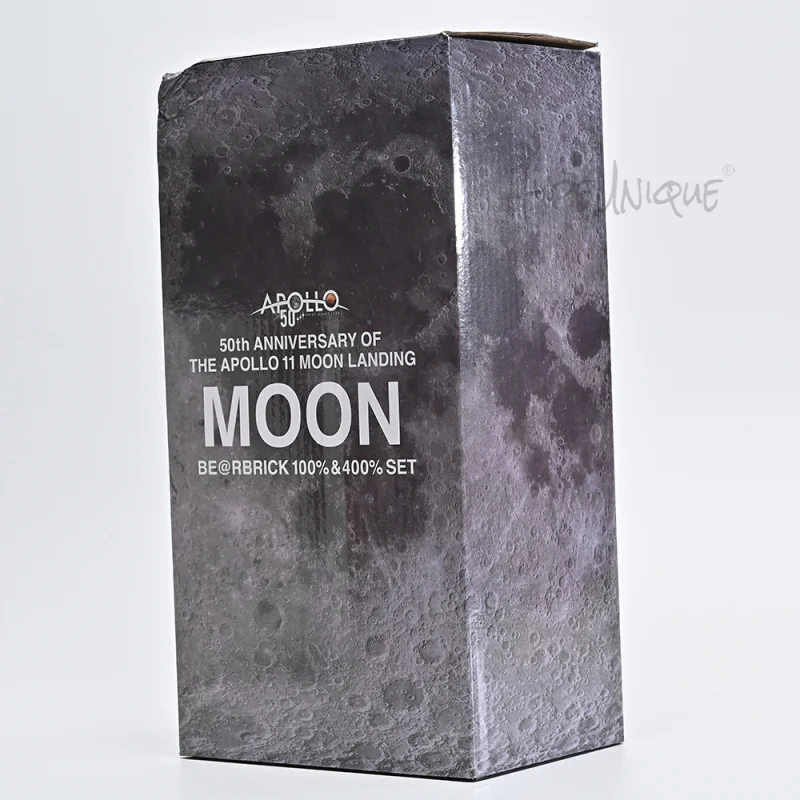 Bearbrick Moon 400% Grey