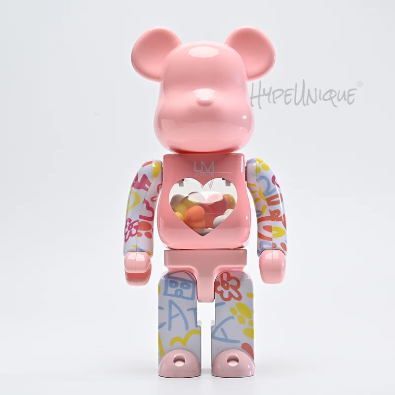 Bearbrick UM Junior 400% Set Pink1