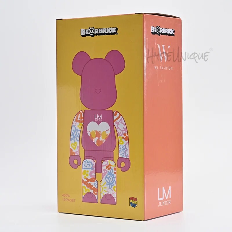 Bearbrick UM Junior 400% Set Pink1