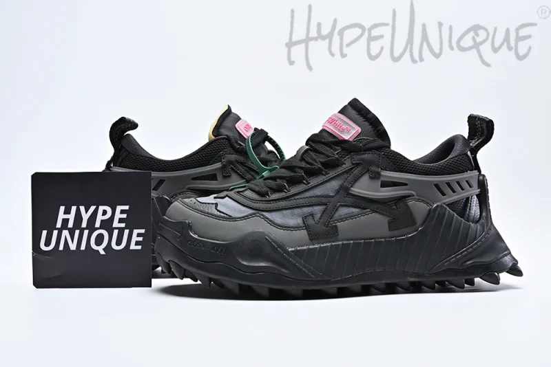 Off-White ODSY-1000 'Black Grey Fuchsia'