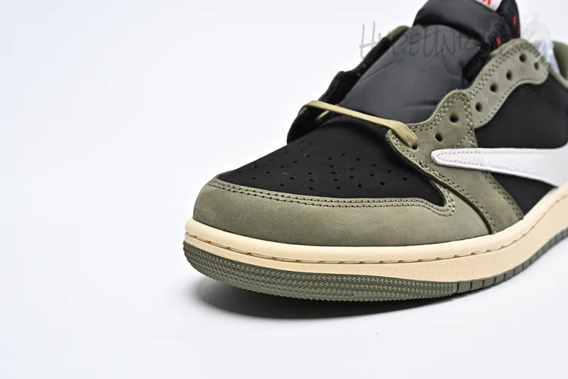 Travis Scott x Air Jordan 1 Low OG Black Olive