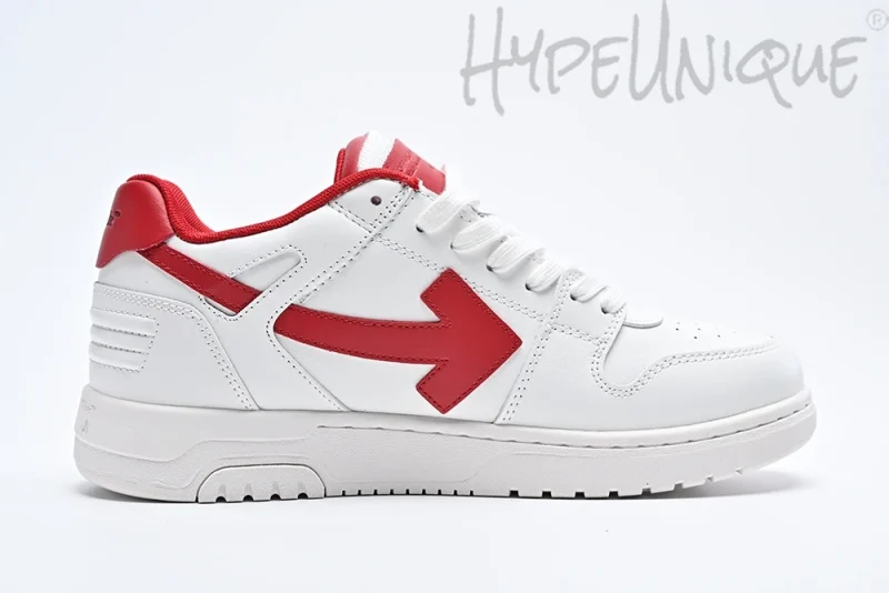 Off-White Out of Office Low 'White Red'