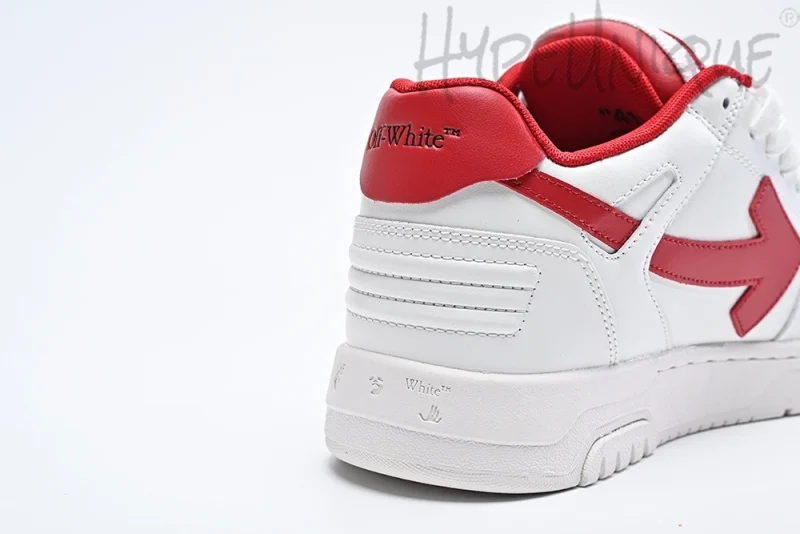 Off-White Out of Office Low 'White Red'