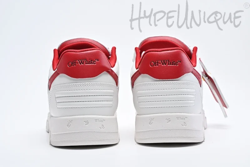 Off-White Out of Office Low 'White Red'