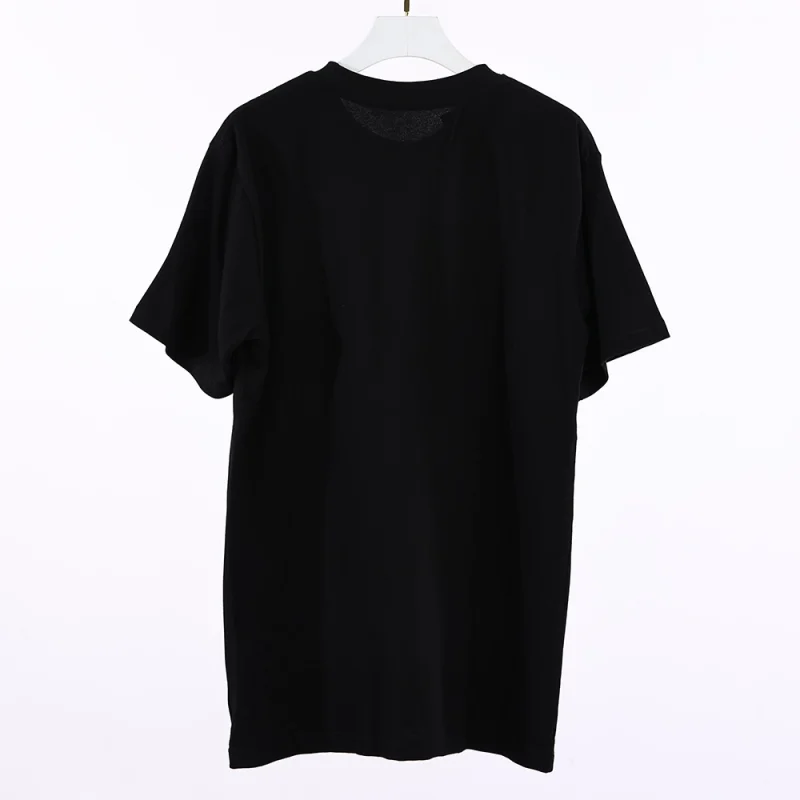 Sp5der Black 555555 Spider Web Tee