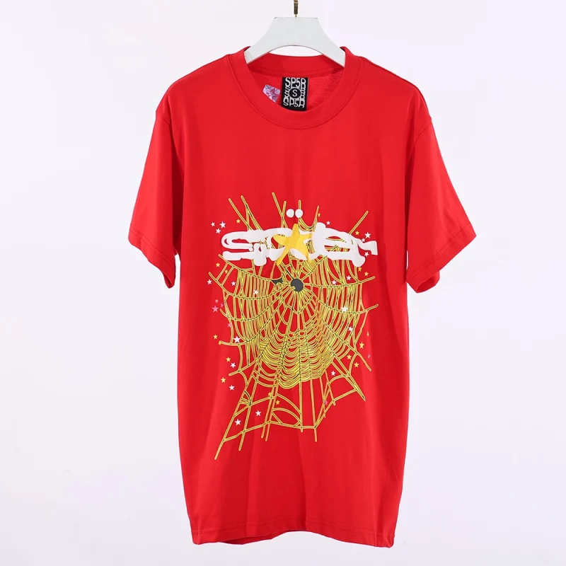 Sp5der Red Spider Web Tee