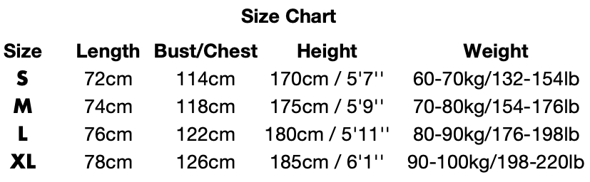 size guide