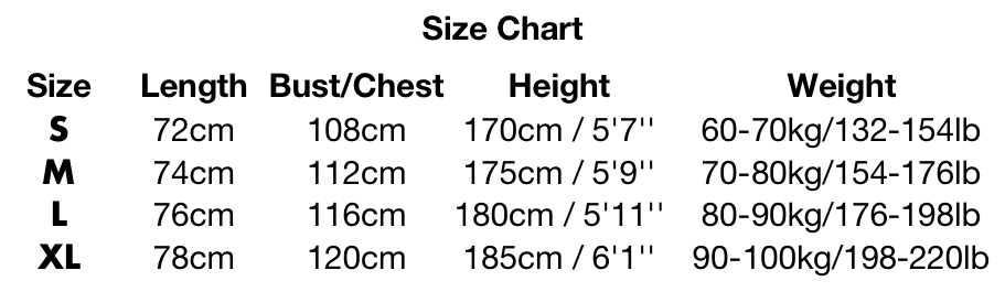 size guide