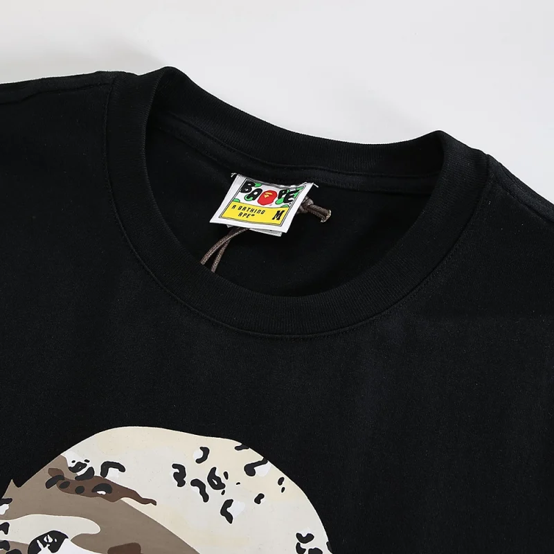 BAPE Desert Camo By Bathing Ape Relaxed Tee 'Black:White'