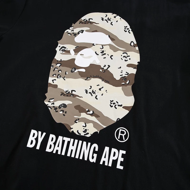 BAPE Desert Camo By Bathing Ape Relaxed Tee 'Black:White'