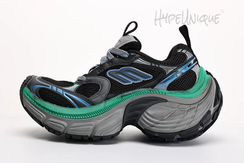 Balenciaga 10XL SNEAKERS Green Black