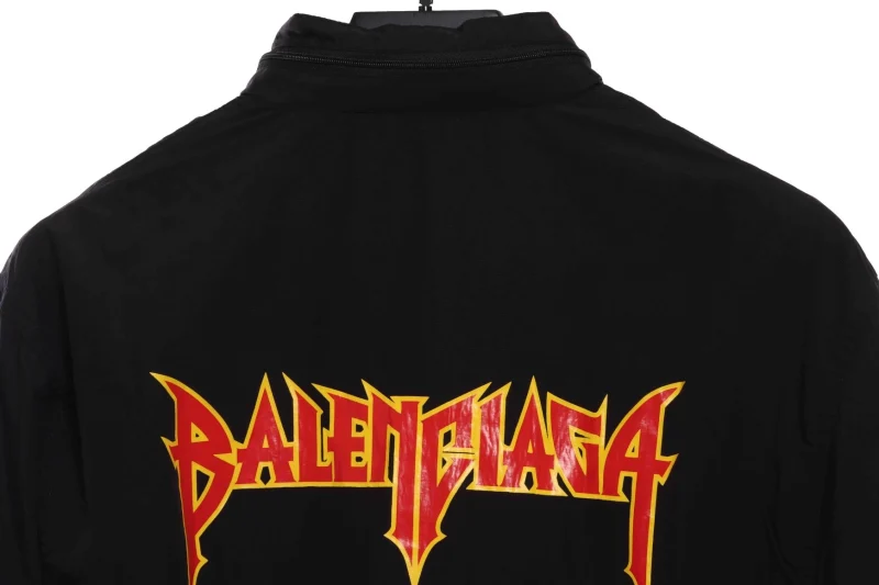 Balenciaga Flame Metal Letter Jacket Reps