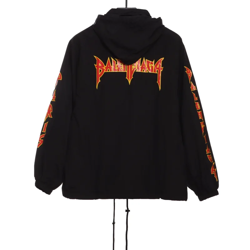 Balenciaga Flame Metal Letter Jacket Reps