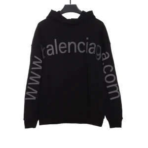 Balenciaga Logo Printed Hoodie Reps