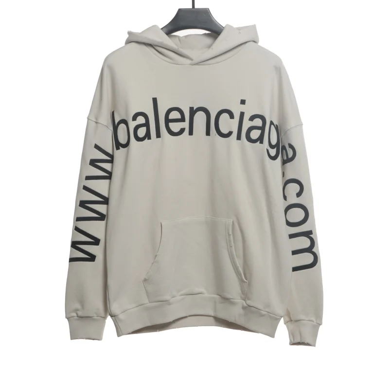 Balenciaga Logo Printed Hoodie Reps