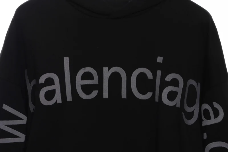 Balenciaga Logo Printed Hoodie Reps