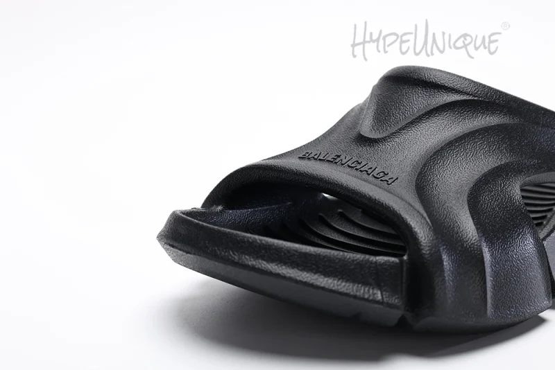 Balenciaga Mold Slide Sandal Black