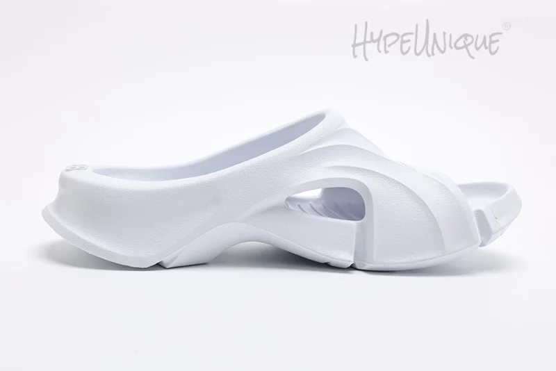 Balenciaga Mold Slide Sandal White