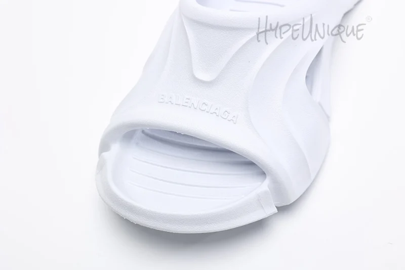 Balenciaga Mold Slide Sandal White