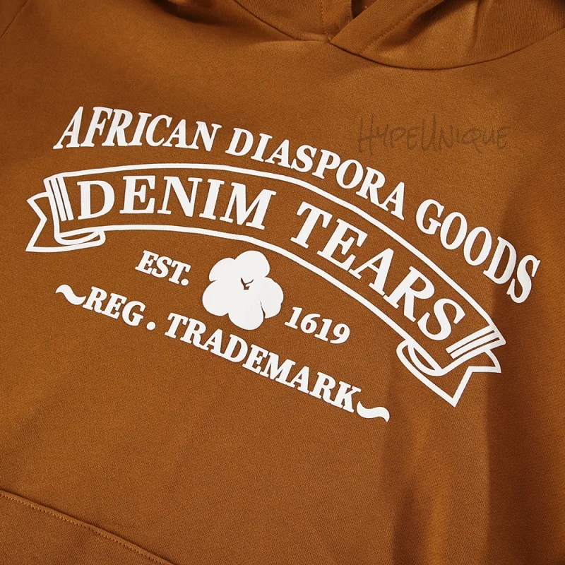 Denim Tears ADG Hoodie Washed 4 Color