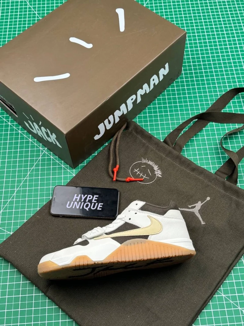 Travis Scott's Jordan Jumpman Jack Trainer "Sail" Reps