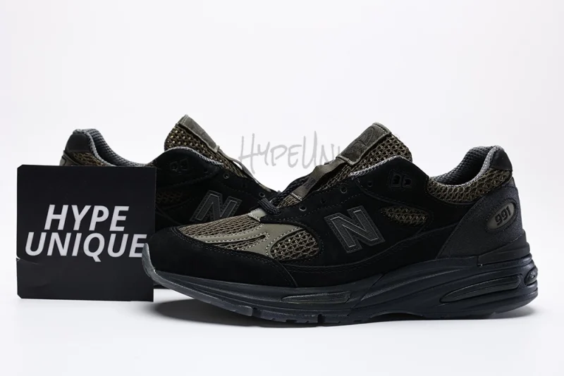 New Balance 991v2 "Stone Island - Black Grey"