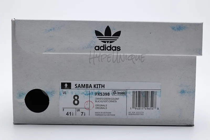 adidas Samba OG Kith Classics White Green (2021/2024)