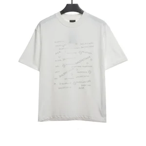 Balenciaga Hot Diamond Washed T-shirt Reps