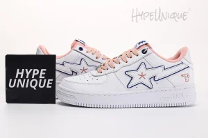 Bape Sta BAPY White Pink REps