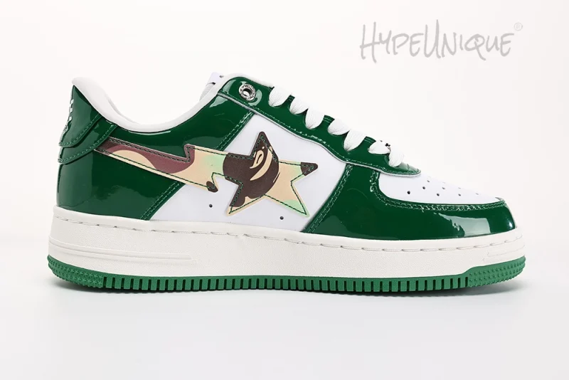 Bape Sta 'Dark Green Camo White' Reps