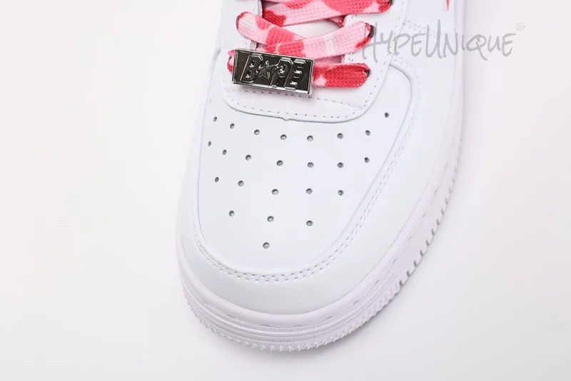 Bape Sta Low White ABC Camo Pink Reps