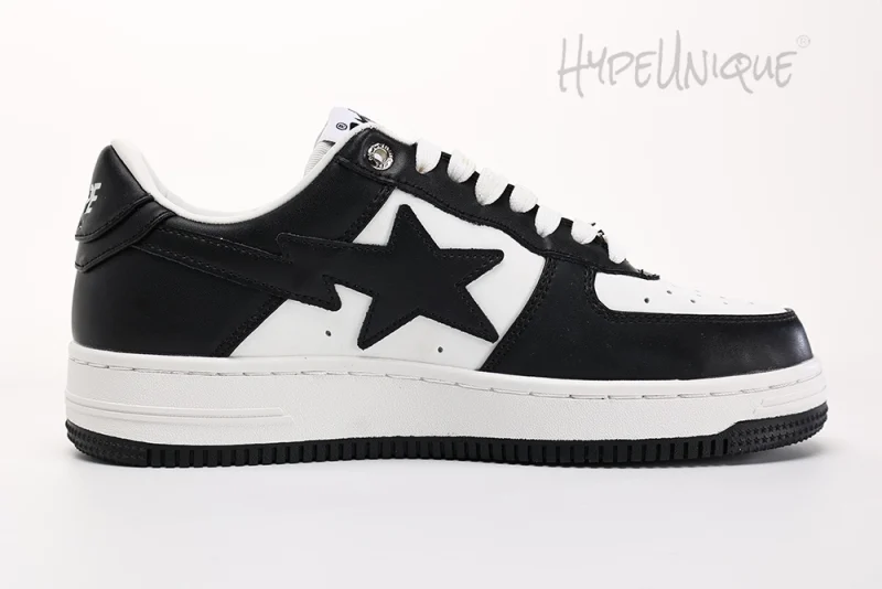 Bapesta #4 M1 'Black' Matter Leahter