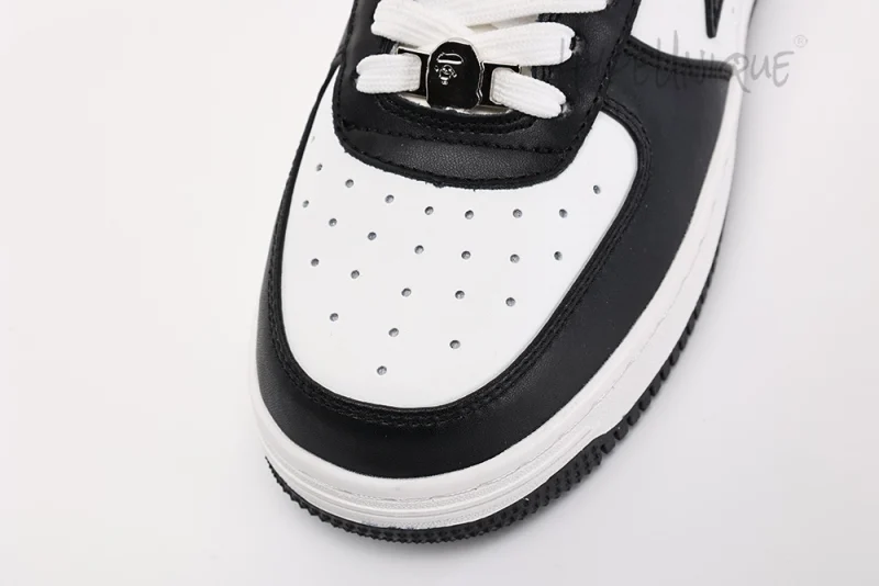 Bapesta #4 M1 'Black' Matter Leahter