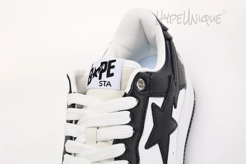 Bapesta #4 M1 'Black' Matter Leahter