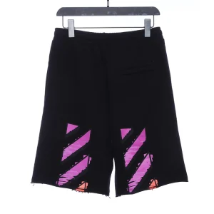 Off-White Diag Stripe Shorts Replica