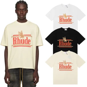 Rhude Saint Croix Print T-Shirt Reps