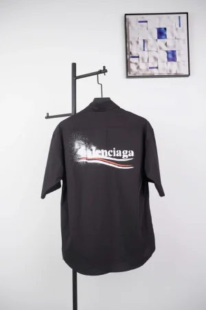 Balenciaga Blurry Logo Shirt