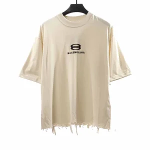 Balenciaga Classic Embroidered Label T-Shirt