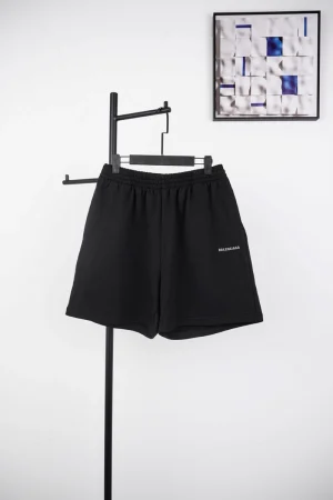 Balenciaga Reflective Letter Shorts