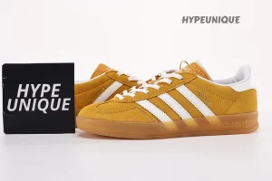 adidas Gazelle Indoor Orange Peel White (Women's)