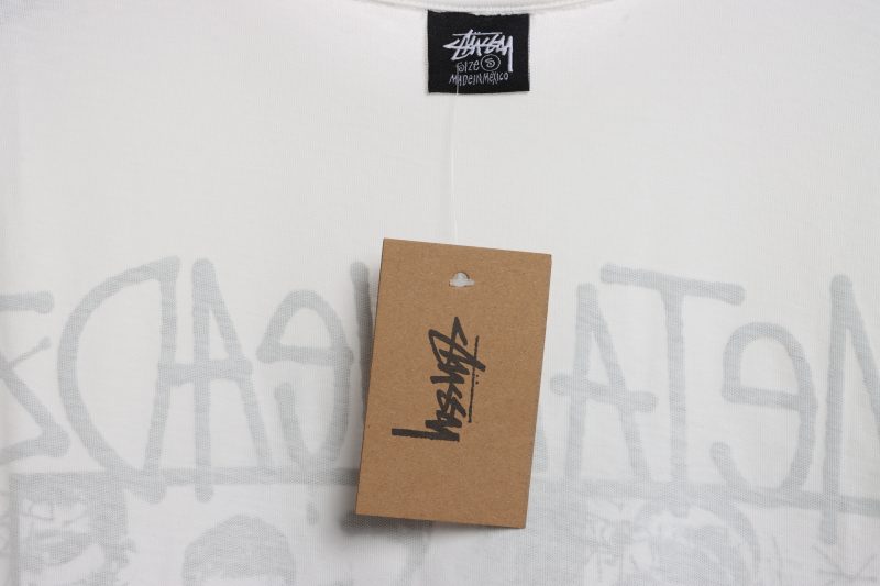 Stussy Character Reflective Print T-Shirt Rep