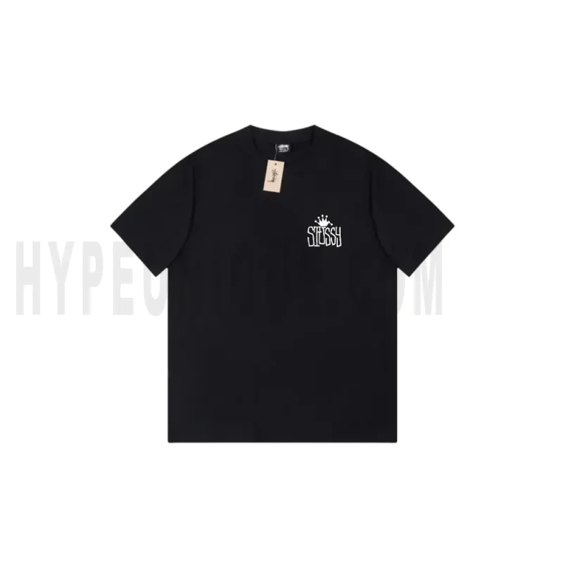 The front of the black clothes
