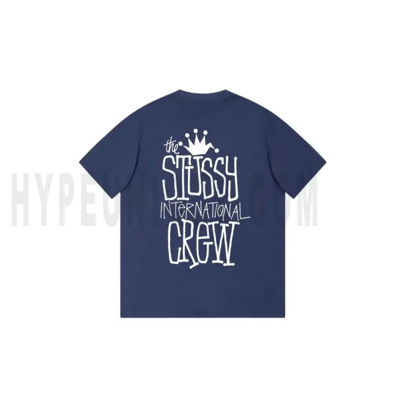 The back of the blue clothes