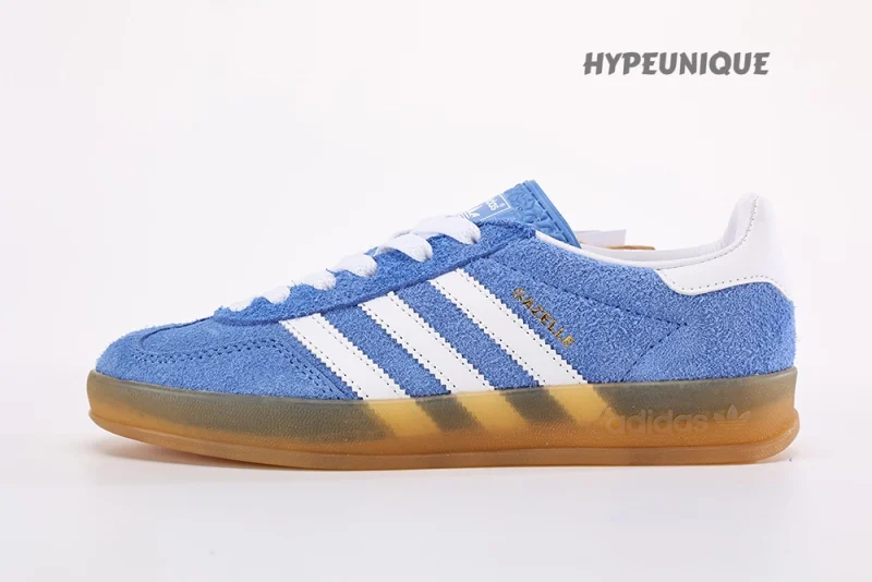 adidas Gazelle Indoor Blue Fusion Gum (Women's)