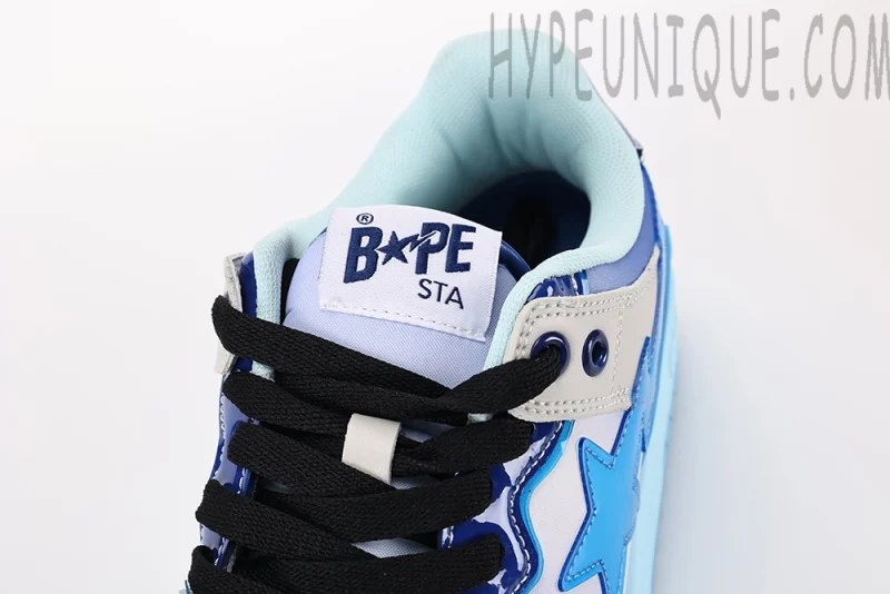 A BATHING APE Sk8 Sta 'Grey Blue'