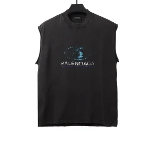 Balenciaga Distressed Surf Vest