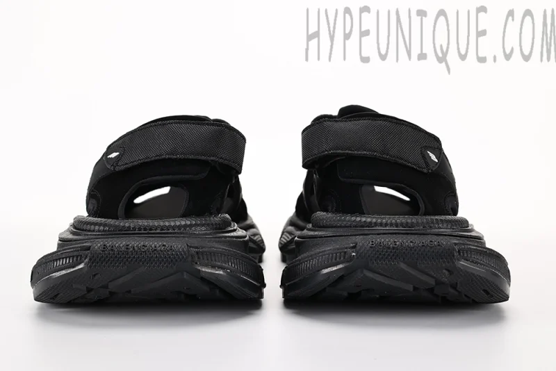 Balenciaga Men's Black 3xl Sandals