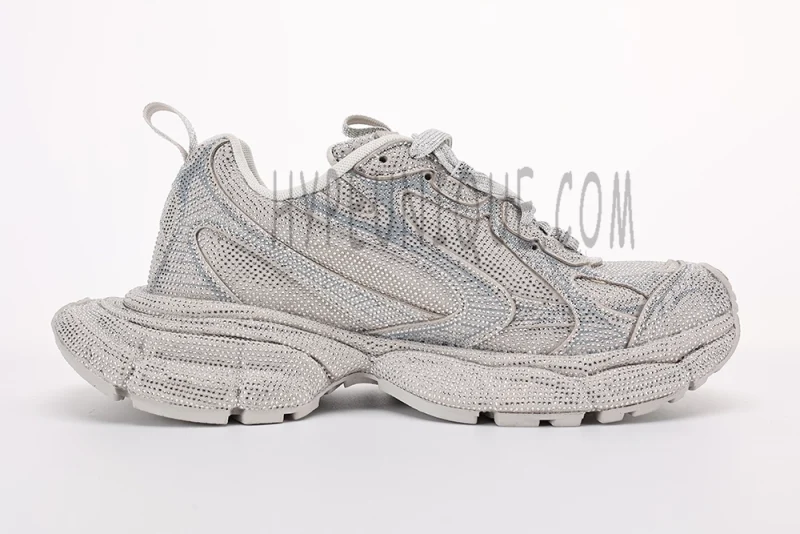 Balenciaga Wmns 3XL Sneaker 'Rhinestones - Light Grey'