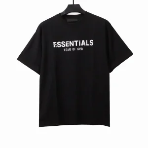 Fear Of God Essentials Damaged Letter T-Shirt